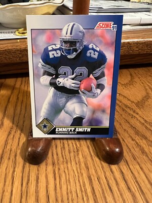 1991 Score Emmitt Smith Card #15 Dallas Cowboys | eBay