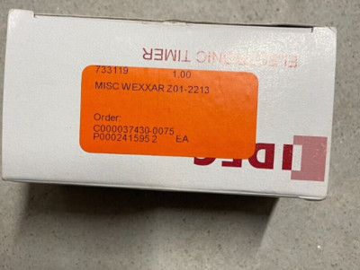 New in Box Idec Electronic Timer WEXXAR Z01-2213