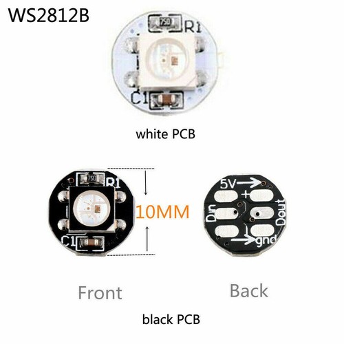 Led Digitalen Ring licht Panel Matrix Bildschirm 5050 RGB WS2812B streifen licht - Bild 9 von 27