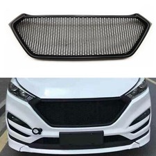 Frontstoßstange Kühlergrill Für Hyundai Tucson 2015-2018 Fiberglas Mattschwarz