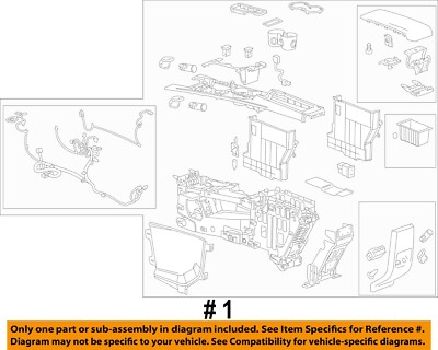 Chevrolet GM OEM Console Assy 84114336 | eBay 