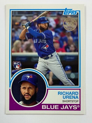 2018 Topps 35th Anniversary #83-9 Richard Urena Card  MC1