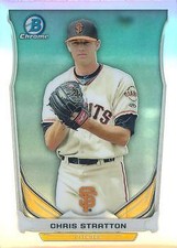 2014 Bowman Draft Chrome Top Prospects Refractors  #CTP-79 Chris Stratton
