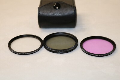 55mm 3-Piece Multi-Coated HD UV / CPL / FLD Filter Set 55mm by ULTIMAXX New