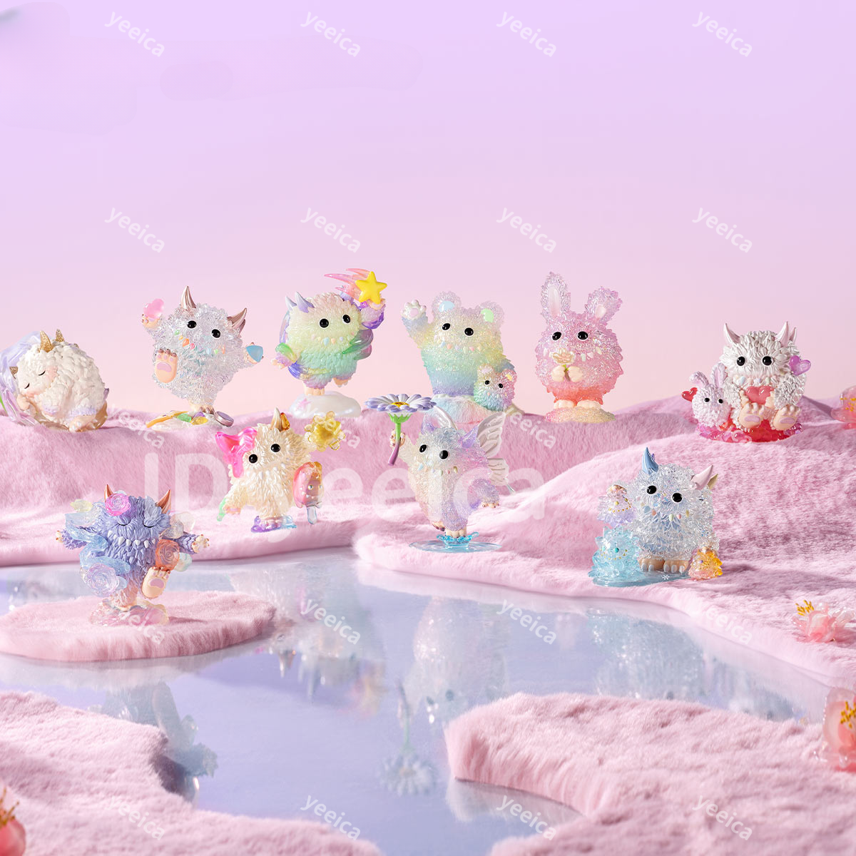 POP MART INSTINCTOY Monster Fluffy Fantasy Journey Series POP MART INSTINCTOY Monster Fluffy Fantasy Journey Series
