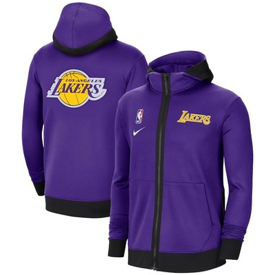 lakers nike therma hoodie