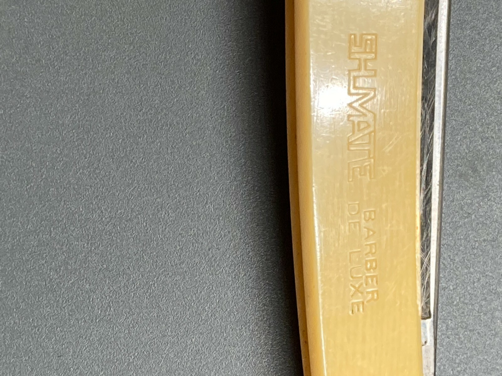 ANTIQUE / SOLINGEN GERMANY / DUBL DUCK SATINEDGE RAZOR / BAKELIT / ORIGINAL CASE