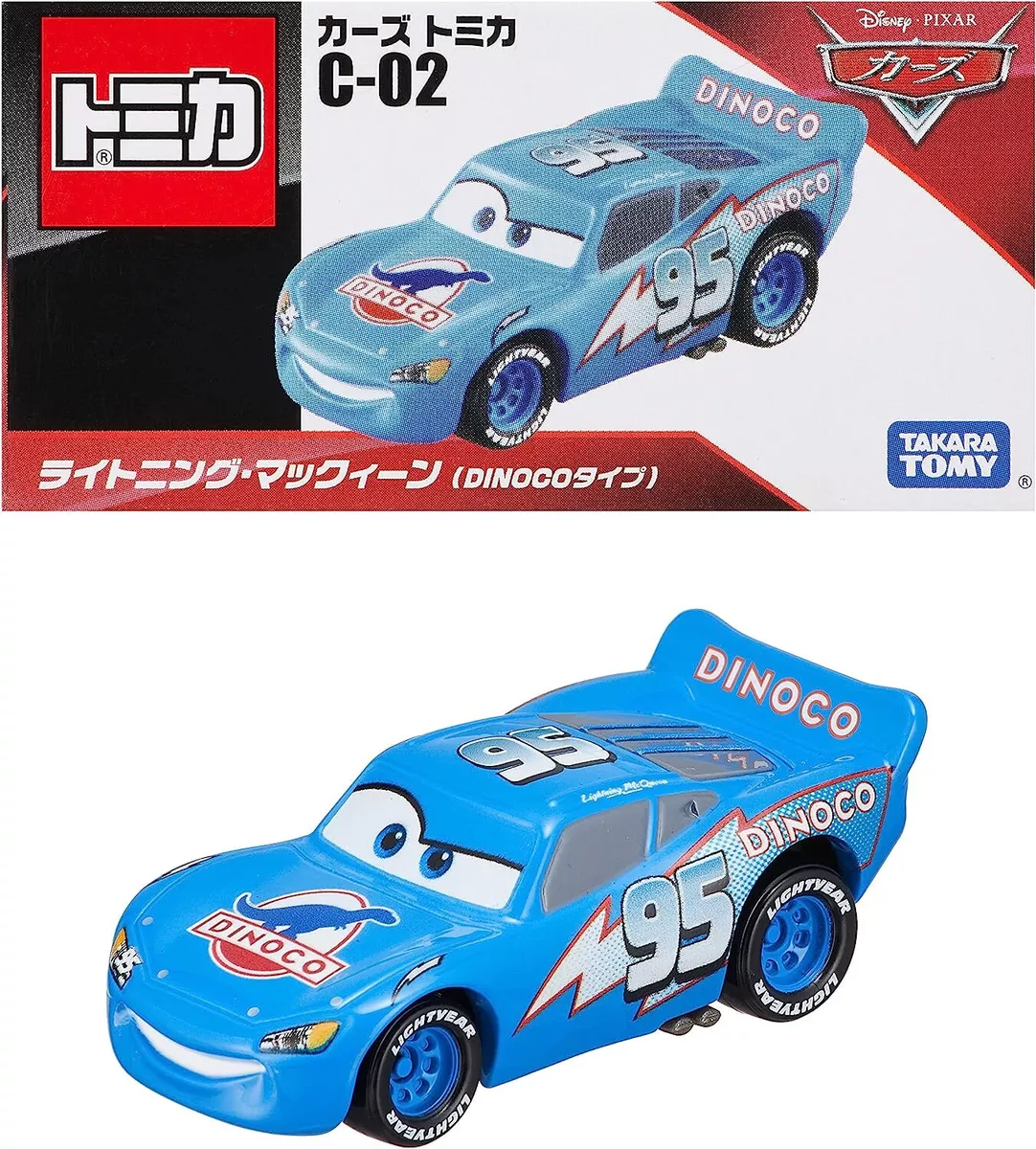 Cars Tomica C-02 Lightning McQueen (Dinoco Type) (Tomica) - HobbySearch Toy  Store