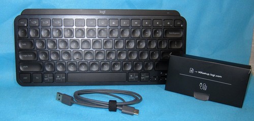 Logitech MX Keys Mini Wireless Illuminated Keyboard 920-010476 Mac Windows