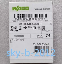 1 PCS NEW IN BOX Wago analog input PLC module 750-496