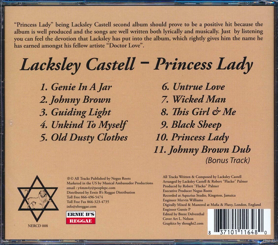 【J22179】Lacksley Castell / Princess Lady CD Lacksley Castell - Princess Lady | eBay