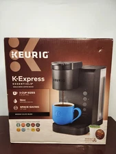 Keurig K-Express Essentials Black Single-Serve K-Cup Pod Coffee Maker