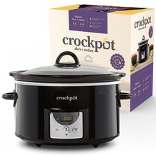 Crockpot Digital Slow Cooker | 3.5 L (3-4 People) | Programmable Countdown Ti...