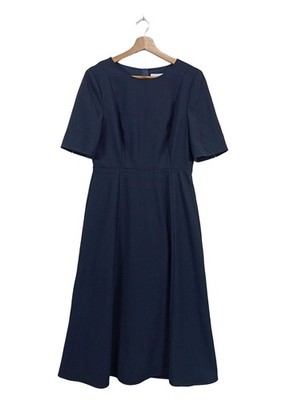 LK BENNETT A-Linien Kleid Damen Kleid Gr. DE 40 dunkelblau Elegant