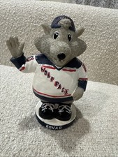 Hartford Wolf Pack SONAR Wolf Mascot Bobble Dobbles AHL Hockey Piggy Bank Figure