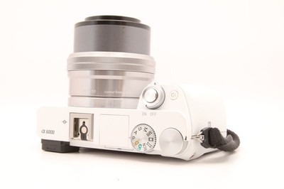 Sony Alpha Sony a6000 24.3 MP Digital SLR Camera - White (Body