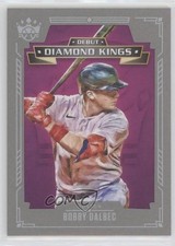 2021 Panini Diamond Kings Debut Gray Framed Bobby Dalbec #DDK-BR 07ke