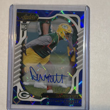 Panini Absolute Football 2022 Devonte Wyatt Rookie Auto 16/25 Packers #160