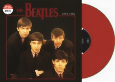 RARE BEATLES '1958-1962' VINYL RED VINYL RECORD ALBUM  180 GRAM,  STILL SEALED