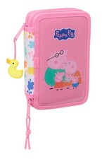 PEPPA PIG BABY PIG   Children's School Pencil Case, Pencil Case with Colours, wi