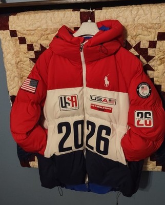 Polo Ralph Lauren Mens Team USA Closing Ceremony Jacket 2026