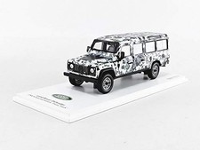TSM MODEL 1/43 Land Rover Defender CNN Armored Car Pizza Track TSM430215