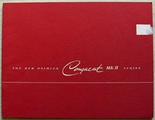 DAIMLER CONQUEST Mk II SERIES Car Sales Brochure 1955 #R27/010/254