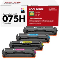 075H 075 Toner Cartridge Set Compatible for Canon Color ImageCLASS MF660c