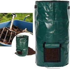 Garden Waste Bags Compost Bin Clean for Home Garden Waste Composter Grow Bag UK*