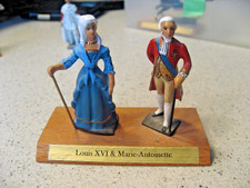 Vintage CBG Mignot Lead Figures - Louis XVI & Marie Antoinette