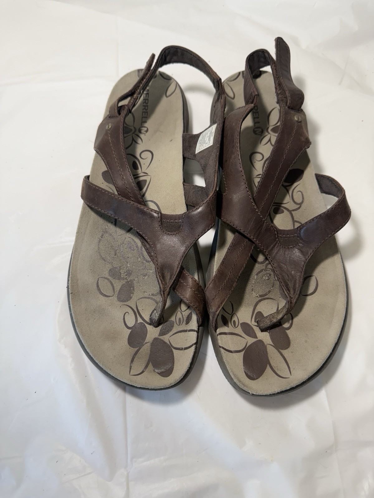 Merrell Buzz sandali in pelle da donna taglia 11