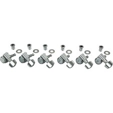 Fender Locking Guitar Tuning Machines, Set of 6, Polished Chrome