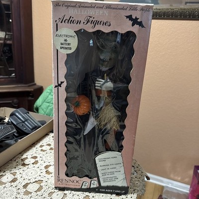 Rennoc Animations Electronic Halloween Witch 18  Tall New In Package Vintage