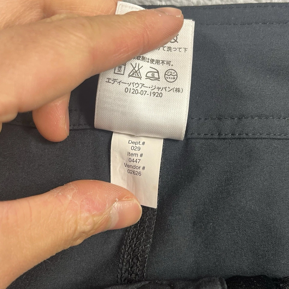 Eddie Bauer First Ascent Board Shorts Mens 32 Black Hybrid Swim Trunks Bathing - Image 3 of 4