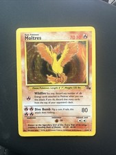 Pokémon TCG Moltres Fossil Holo Card 12/62 on eBay