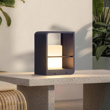 Solar Outdoor Table Lamp LED, IP65 Waterproof Lamps, Dimmable Outdoor Solar Lant