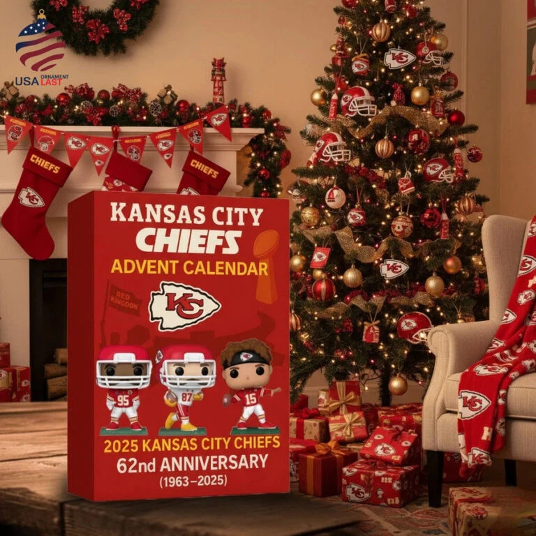Kansas City Chiefs 62nd Anniversary 2025 Advent Calendar