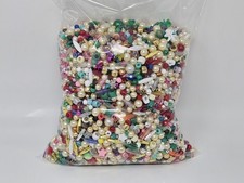 Huge 3 LB Bag of Mixed Plastic Craft Beads for Jewelry Making Beading Crafts Lot