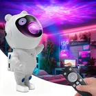 Astronaut Star Projector Galaxy Night Light 360°Adjustable with Timer and Remote
