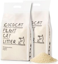 Cococat Cassava Cat Litter - Made for Automatic Litter Boxes (2x2.5kg/6L bag) S 6.54 per kilo