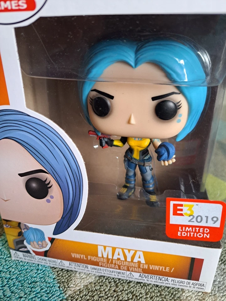 Maya Pop 508  - Borderlands Funko Pop! 2019 Vaulted E3 Limited Editi + Protector - image 2 of 4