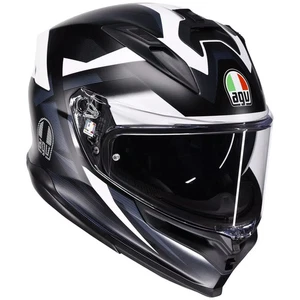 Agv K7 Full Face Motorcycle Motorbike Helmet - Glimpse Matt Black / White