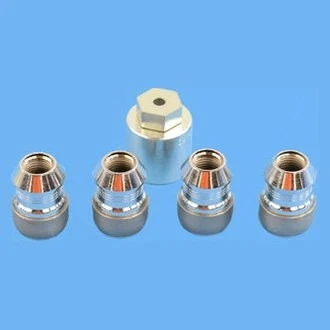 For Dodge Charger 2006-2007 Mopar 82210879 Cone Seat Wheel Locks Foto 3 de 4