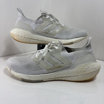 Adidas UltraBoost 21 Cloud White Mens 13 Running Shoe