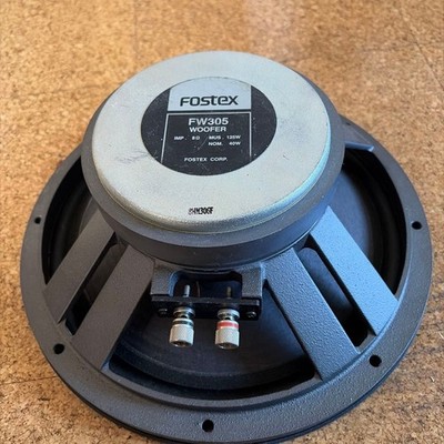 Fostex FW305 30cm Woofer 8Ω Single Speaker Japan | eBay