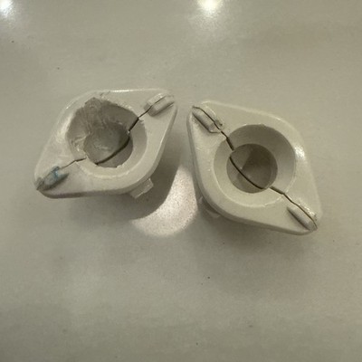 GI Joe 1987 Defiant Space Shuttle Booster Module Gun Mounts Set of 2 VHTF