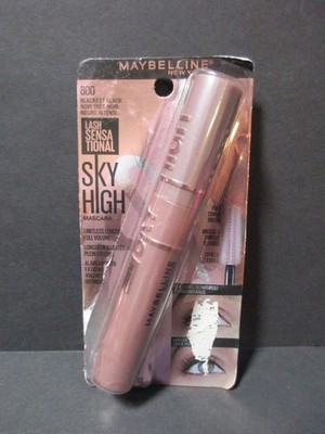Maybelline Lash Sensational Sky High Mascara 800 Blackest Black NEW