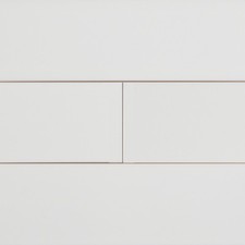 Ackland AKNPTSEG4X16G-CA Segment - 4" x 16" Ceramic Solid Floor - Blanc