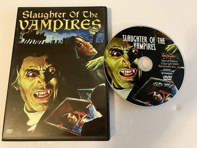 SLAUGHTER OF THE VAMPIRES DVD 1962 RETROMEDIA DIETER EPPLER ROBERTO MAURI ITALY