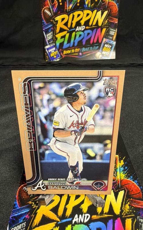 2025 Topps Update Series - Rookie Debut Drake Baldwin #US113 Gold /2025 (RC)